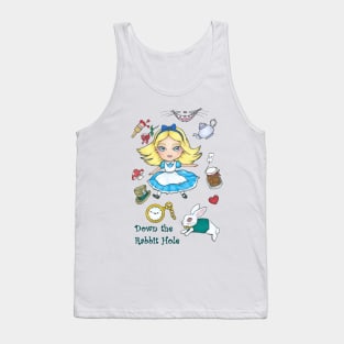 Down the rabbit hole Tank Top